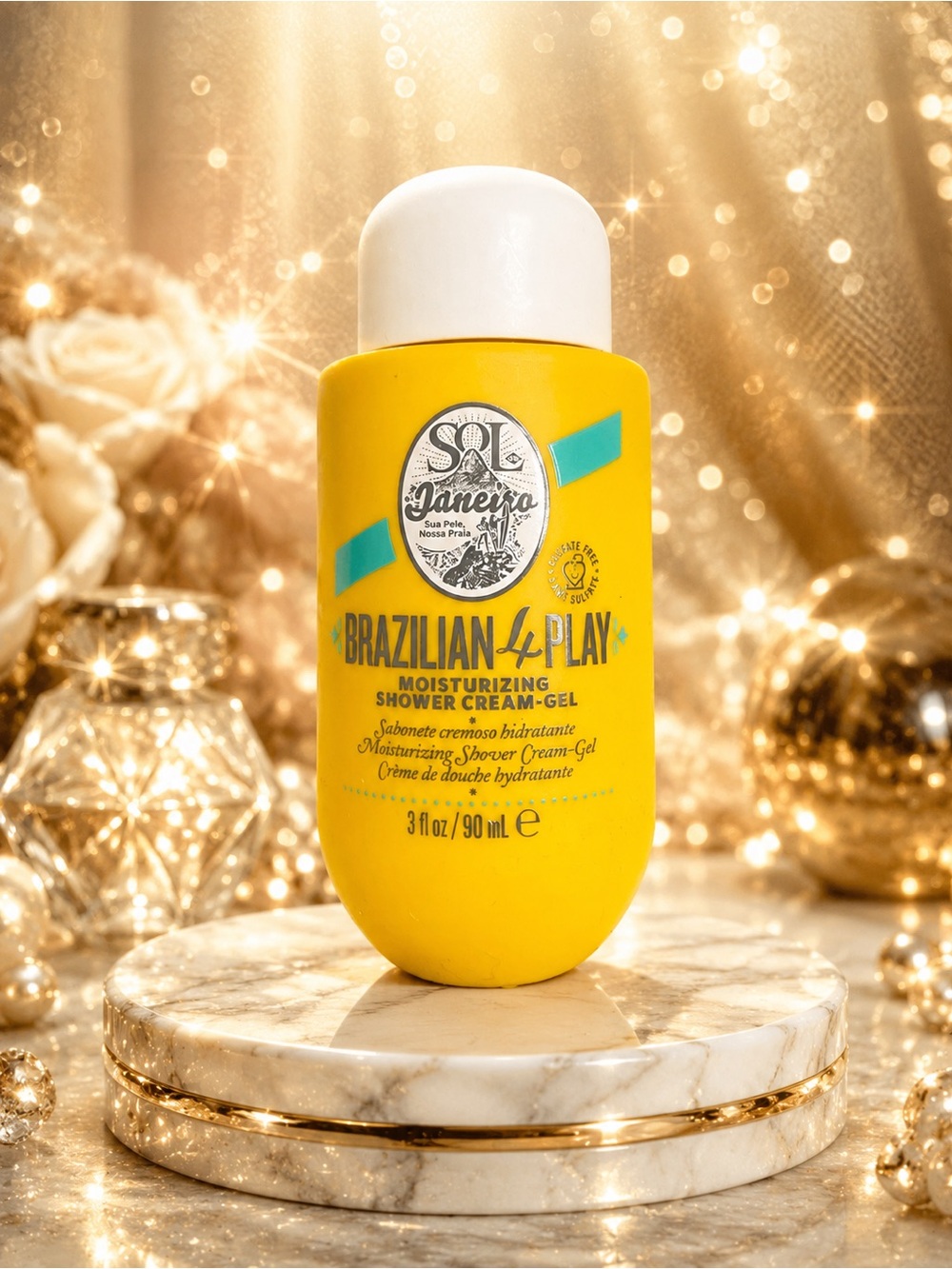 Sol de Janeiro Brazilian 4 Play Moisturizing Shower Cream-Gel 3 oz
